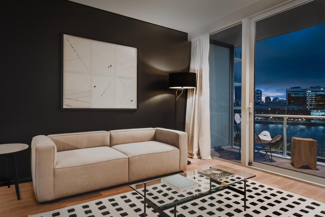 Sls Buenos Aires Puerto Madero 호텔 외부 사진 A living room in a typical apartment
